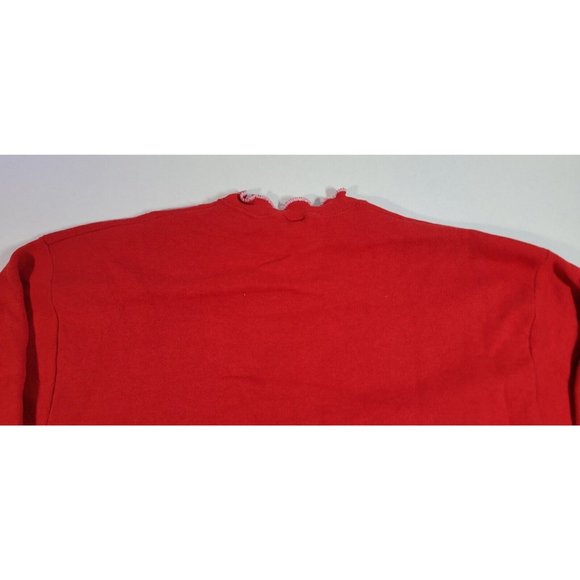 Vintage Indiana University IU Hoosiers  crewneck sweatshirt Size XL Made In Usa - Picture 6 of 7